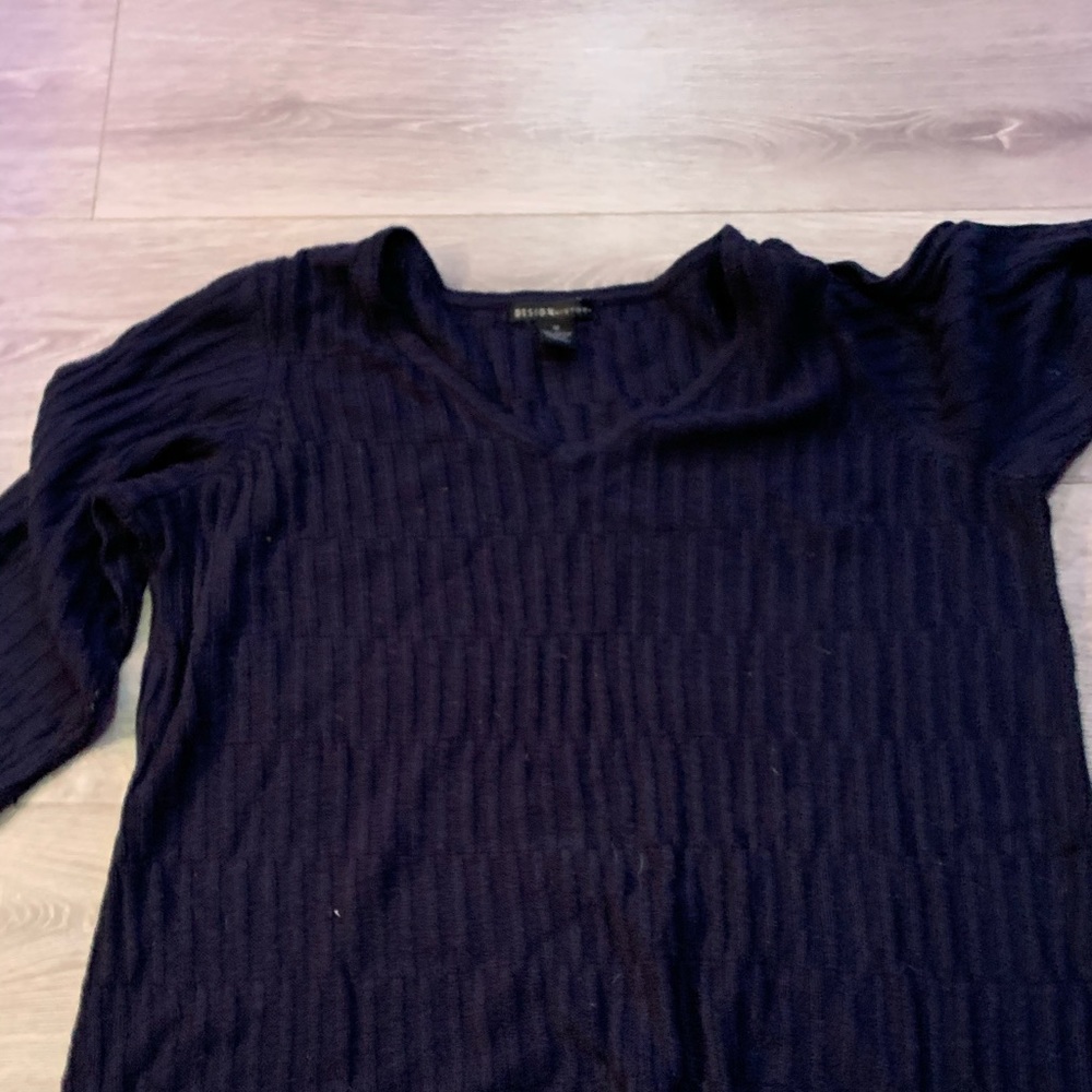 Navy blue sweater